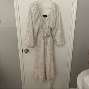 Eloquii Sequined Dress Plus Size